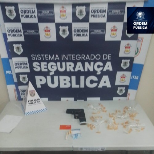 Adolescente é apreendido em VR com réplica de arma após denúncia em grupo da Ordem Pública